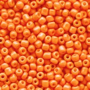 Seed beads ± 2mm Persimmon orange